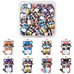 40шт 8 цвета подвески из цинкового сплава&nbsp;FIND-CJ0001-73