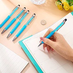 5 stylo à bille en plastique&nbsp;AJEW-BT0001-14B