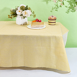 Хлопчатобумажная ткань с рисунком тартан&nbsp;DIY-WH0591-273A