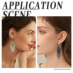 1692 шт. 8 вида стеклянных витых бусин&nbsp;SEED-GO0001-05B