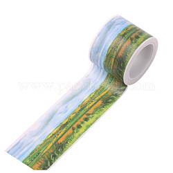 Bandes de papier décoratives scrapbook bricolage, ruban adhésif, colorées, 30mm