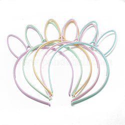Пластиковые ленты для волос, ухо, разноцветные, 115~120 мм