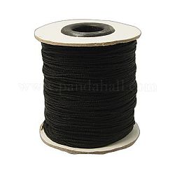 Nylon Thread, Black, 1mm, about 100yards/roll(300 feet/roll)