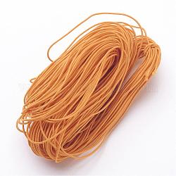 Elastic Cord, Orange, about 1mm thick, about 23~25m/bundle
