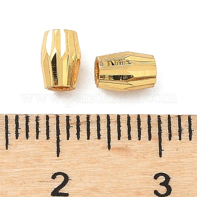 Латунные бусины&nbsp;KK-H532-02A-G-1