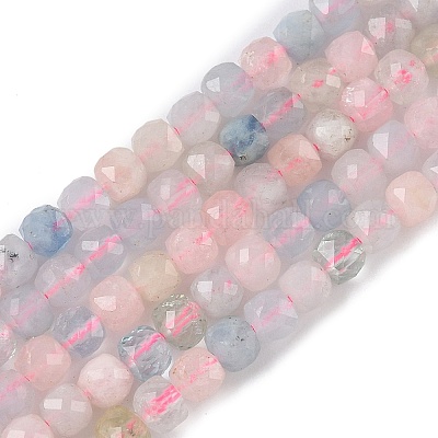 Природные морганит нитей бисера&nbsp;G-F619-43-01-1