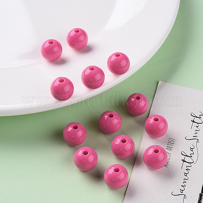 Непрозрачные акриловые бусины X-MACR-S370-C12mm-A13-1