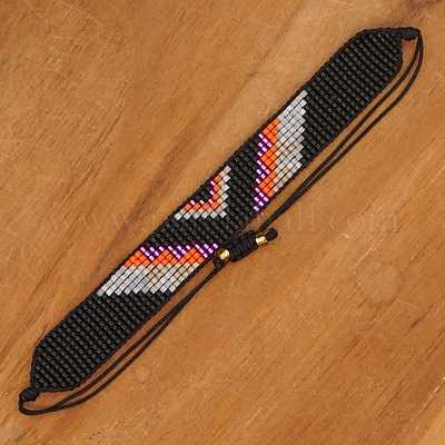 Wholesale Vintage Style Simple Style Letter Seed Bead Rope Braid Women's Bracelets
