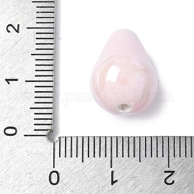 Фарфоровые бусины ручной работы&nbsp;PORC-C005-01B-1