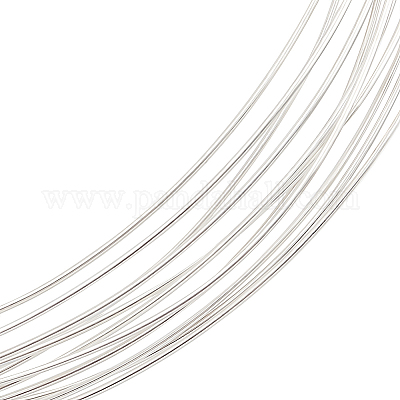 Silver Plated Wire 0.4mm / 26 Gauge, Non-tarnished, Water