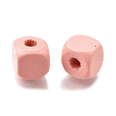 Спрей окрашены деревянные бусины&nbsp;WOOD-P021-01C-25-1