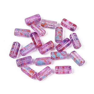 Прозрачные стеклянные бусины Пикассо&nbsp;SEED-N010-02B-1