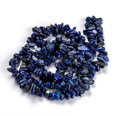 Natürlicher Lapislazuli Perlenstränge&nbsp;G-G011-05A-1