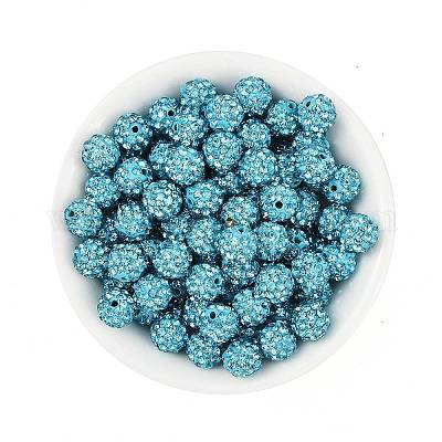 Pave disco бусины&nbsp;RB-H258-8MM-202-1