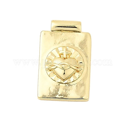 Латунные подвески&nbsp;KK-C137-02G-03-1-1