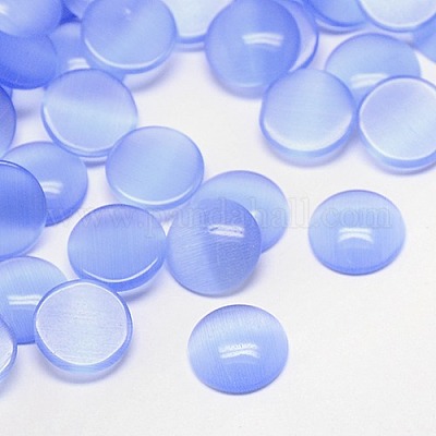 Кабошоны кошачьего глаза CE-J002-4mm-07-1