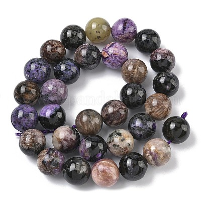 Естественно чароитовыми бисер пряди&nbsp;G-C270-O03-12-1