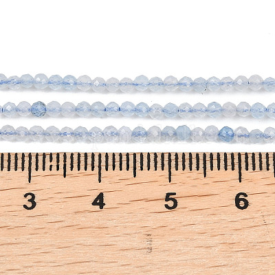 Природные Аквамарин бисер нитей&nbsp;G-B171-C01-2mm-1