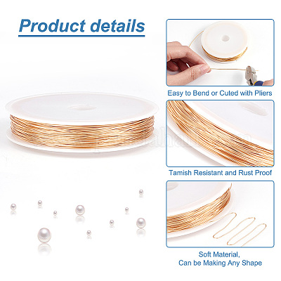 0.8mm Non Tarnish Silver Plated Copper Wire 20 Gauge 6 Metres