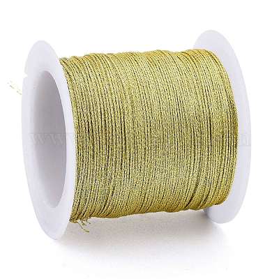 Полиэфирная плетеная металлическая нить&nbsp;OCOR-I007-B-07-1