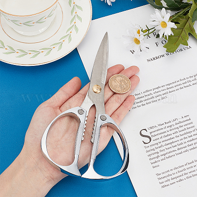 1PC Heavy Duty Kitchen Shears - All-Purpose Stainless Steel Scissors for  Meat, Poultry & Food Prep - Dishwasher Safe!