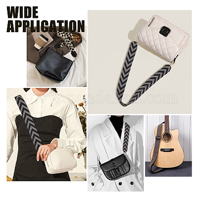 Ремни для сумок из полиэстера с узором в виде стрел&nbsp;DIY-WH0304-022-1