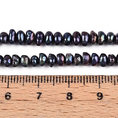 Нити из натурального культивированного пресноводного жемчуга PEAR-N015-04D-01-1