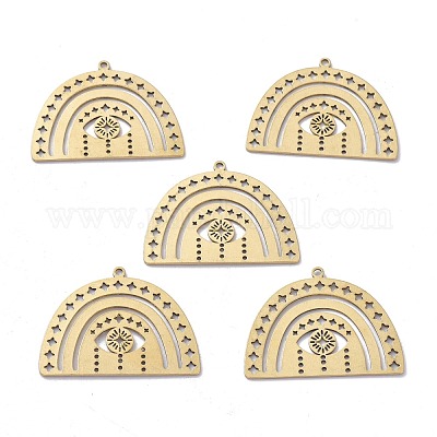 Латунные подвески&nbsp;KK-I010-02C-1