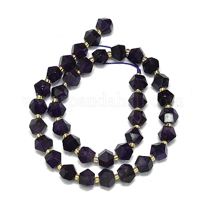 Natürlichen Amethyst Perlen Stränge&nbsp;G-I376-A54-01-1
