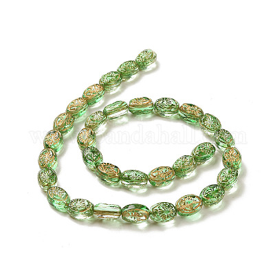 Прозрачные стеклянные бусины&nbsp;GLAA-F114-05E-1