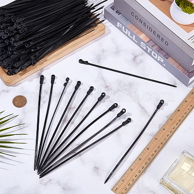 300шт нейлоновые кабельные стяжки&nbsp;AJEW-GO0004-13-1