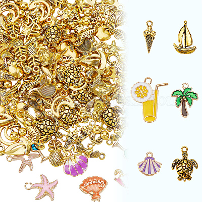 174 шт. Подвески из сплава в тибетском стиле&nbsp;TIBEB-SC0001-56-1