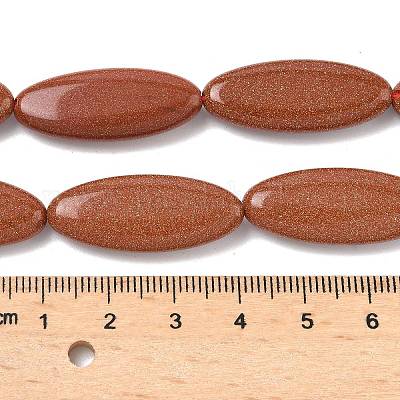 Синтетические голдстоуновские бисер пряди&nbsp;G-B078-E14-01B-1