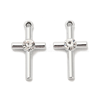 Подвески из сплава и страза&nbsp;FIND-I043-09P-1