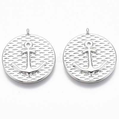 Латунные подвески&nbsp;KK-R130-023P-NF-1