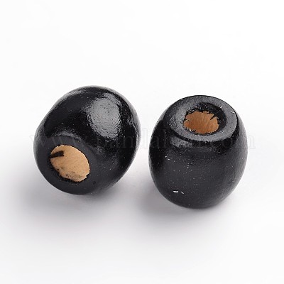 Окрашенные натуральные деревянные бусины&nbsp;WOOD-R233-02-LF-1