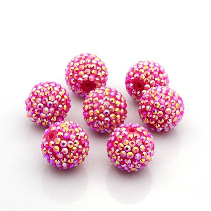 50g Mixed Style Chunky Acrylic Bubblegum Ball Beads Round DIY Beading Craft 20mm 