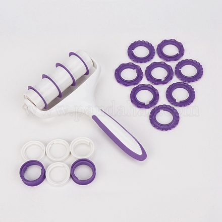 Plastic Fondant Cutter Set DIY-E034-02A-1