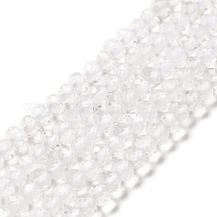 Chapelets de perles en cristal de quartz naturel G-I341-07B-1