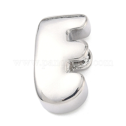 Латунные бусины с инициалами KK-B167-27P-01E-1