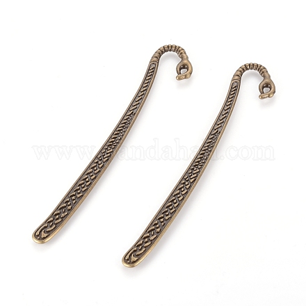 Tibetan Style Alloy Bookmarks MLF10052Y-NF-1