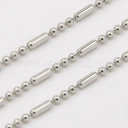 304 Stainless Steel Ball Chains CHS-K002-12A-1