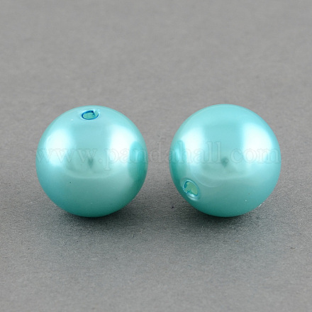Perles rondes en plastique ABS imitation perle SACR-S074-10mm-A33-1