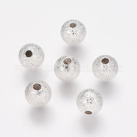 Perles en laiton texturées X-KK-EC248-S-NF-1