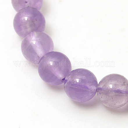 Chapelets de perles en amétrine naturelle X-G-I004-10mm-02-1