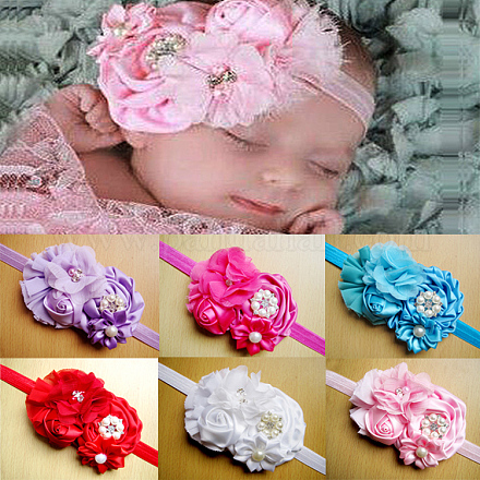 Elastic Baby Headbands for Girls OHAR-Q212-M-1