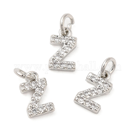 Латунь микро проложит класс Aaa кубического циркония подвески ZIRC-P067-11P-Z-NR-1