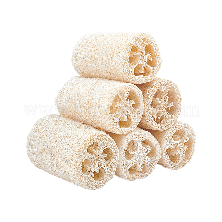Depurador de esponja corporal exfoliante natural de lufa AJEW-WH0171-74-1