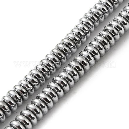 Electroplated Non-magnetic Synthetic Hematite Beads Strands G-Q1009-D02-01-1