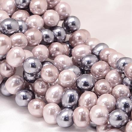 Cuentas perlas de concha de perla BSHE-L013-M-L030-1